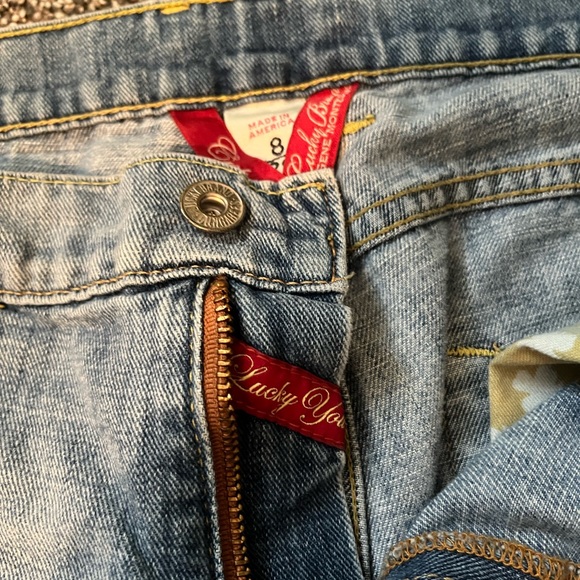 Lucky Brand Ripped Capris - Picture 4 of 8